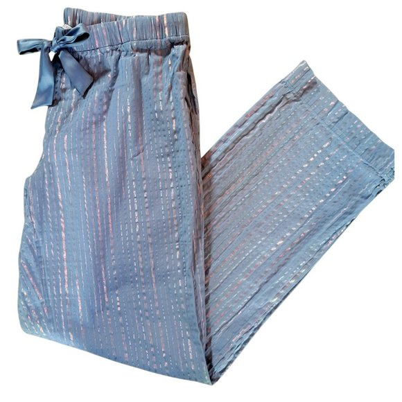 Victoria's Secret Other - VICTORIA'S SECRET PJ Pants Small Shimmery Stripes